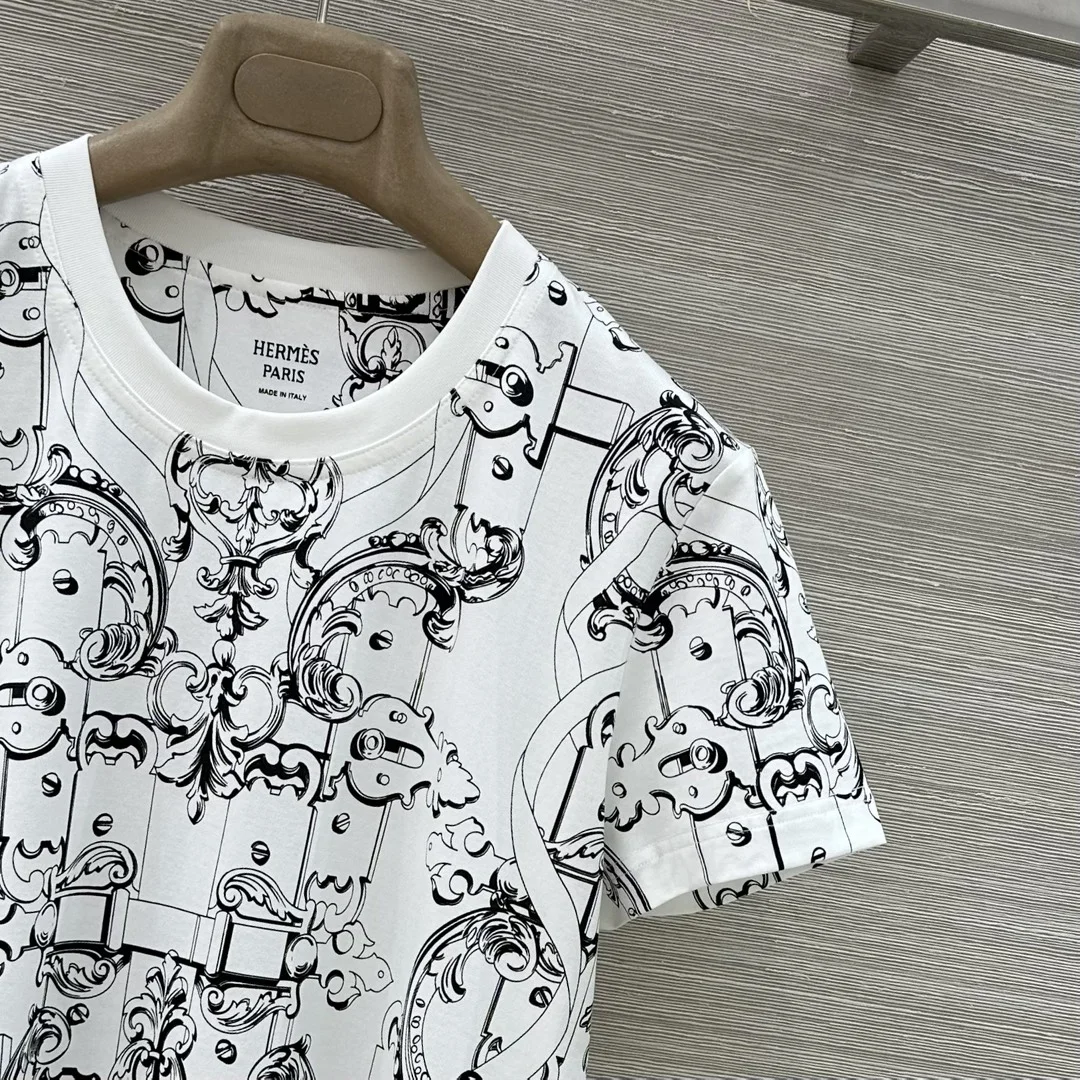 HERMES Dresses Combed Cotton S-L B30202608041127 - Image 4