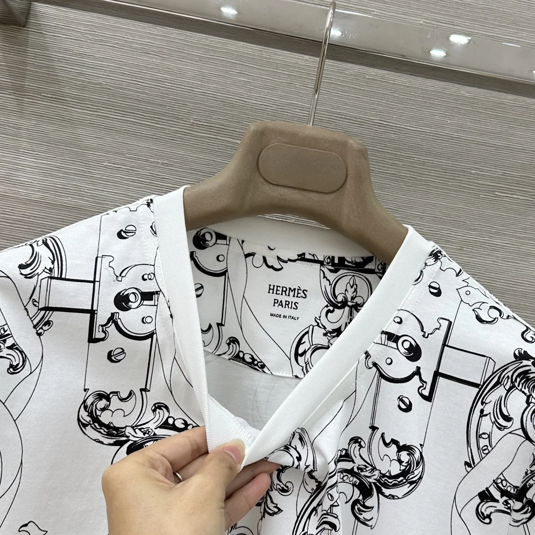 HERMES Dresses Combed Cotton S-L B30202608041127 - Image 5