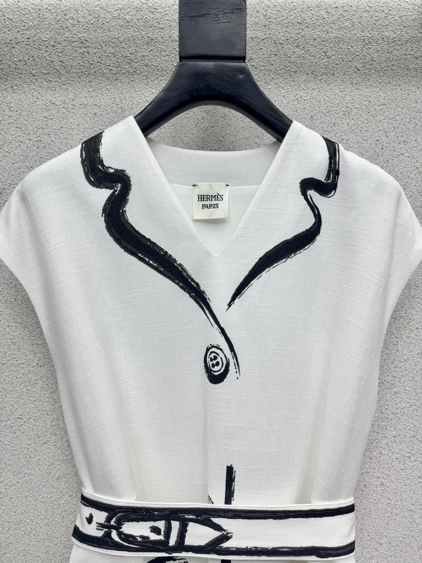 HERMES Dresses Linen S-M-L C65202608042417 - Image 2