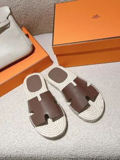 HERMES Espadrilles Suede EU39-46 B60202608031747