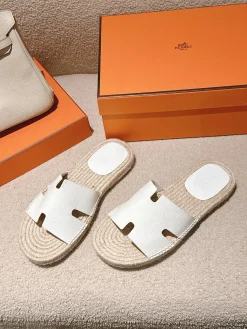 Alternative view of HERMES Espadrilles Suede Goatskin EU39-46 B60202608031745