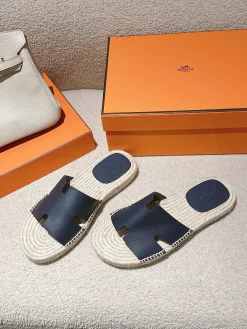 Alternative view of HERMES Espadrilles Suede Goatskin EU39-46 B60202608031749