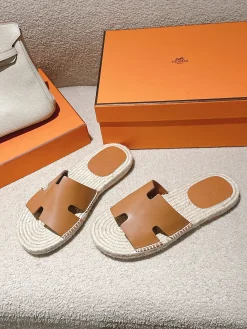 Alternative view of HERMES Espadrilles Suede Goatskin EU39-46 B60202608031750