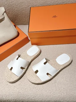Alternative view of HERMES Espadrilles Suede Goatskin EU39-46 B60202608031752