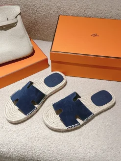 Alternative view of HERMES Espadrilles Suede Goatskin EU39-46 B60202608031754