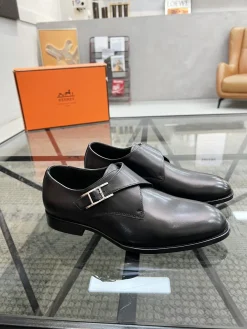 Alternative view of HERMES Formal Shoes Calf Leather EU39-44 D60202608032625