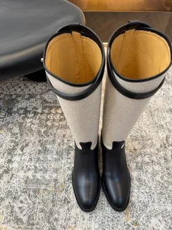 HERMES Heels Calf Leather EU35-40 F40202608030252