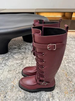 Alternative view of HERMES Heels Calfskin Leather EU35-40 F40202608030250