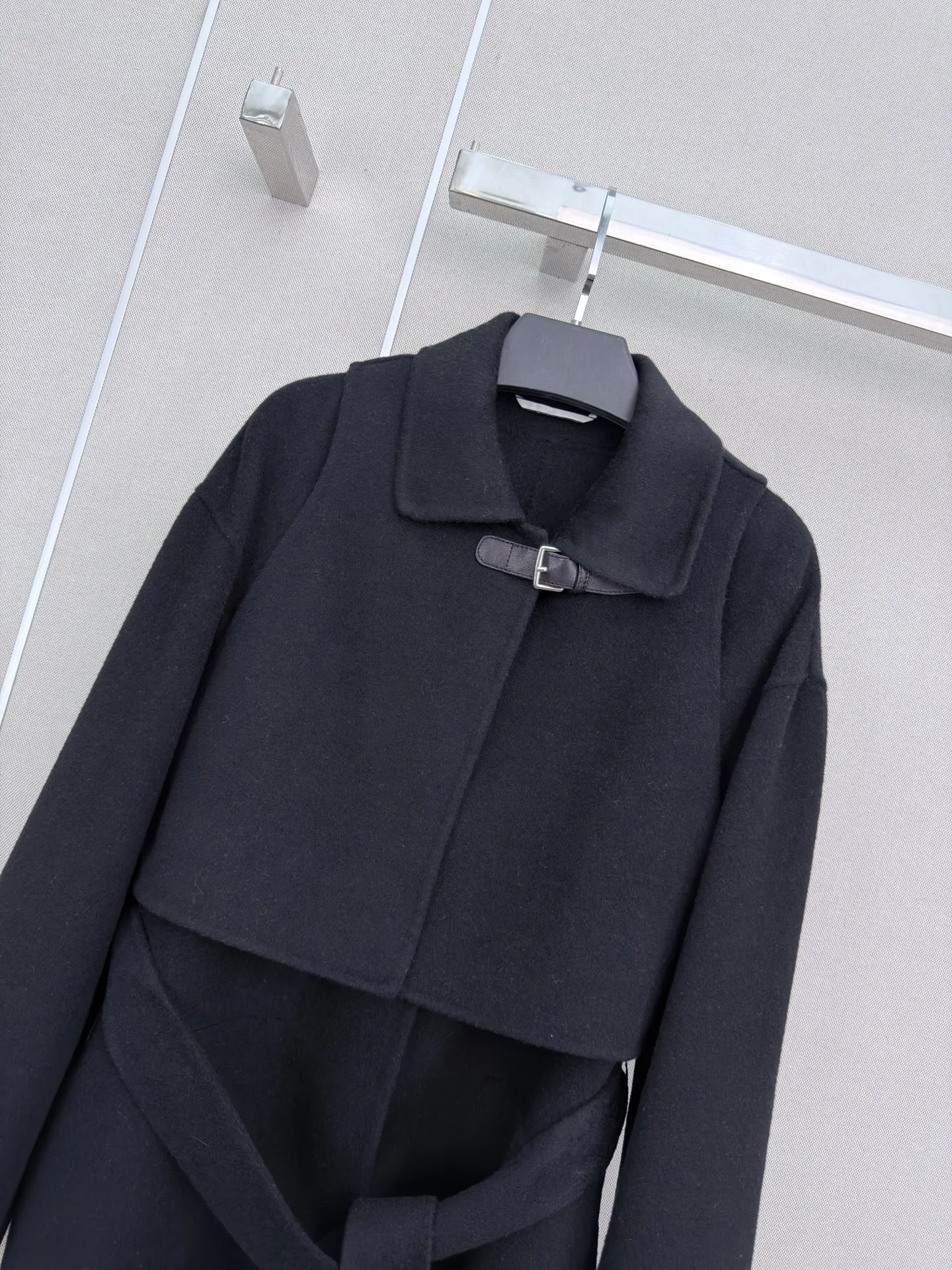 HERMES Jackets Cashmere Leather S-M-L F40202608040947 - Image 2
