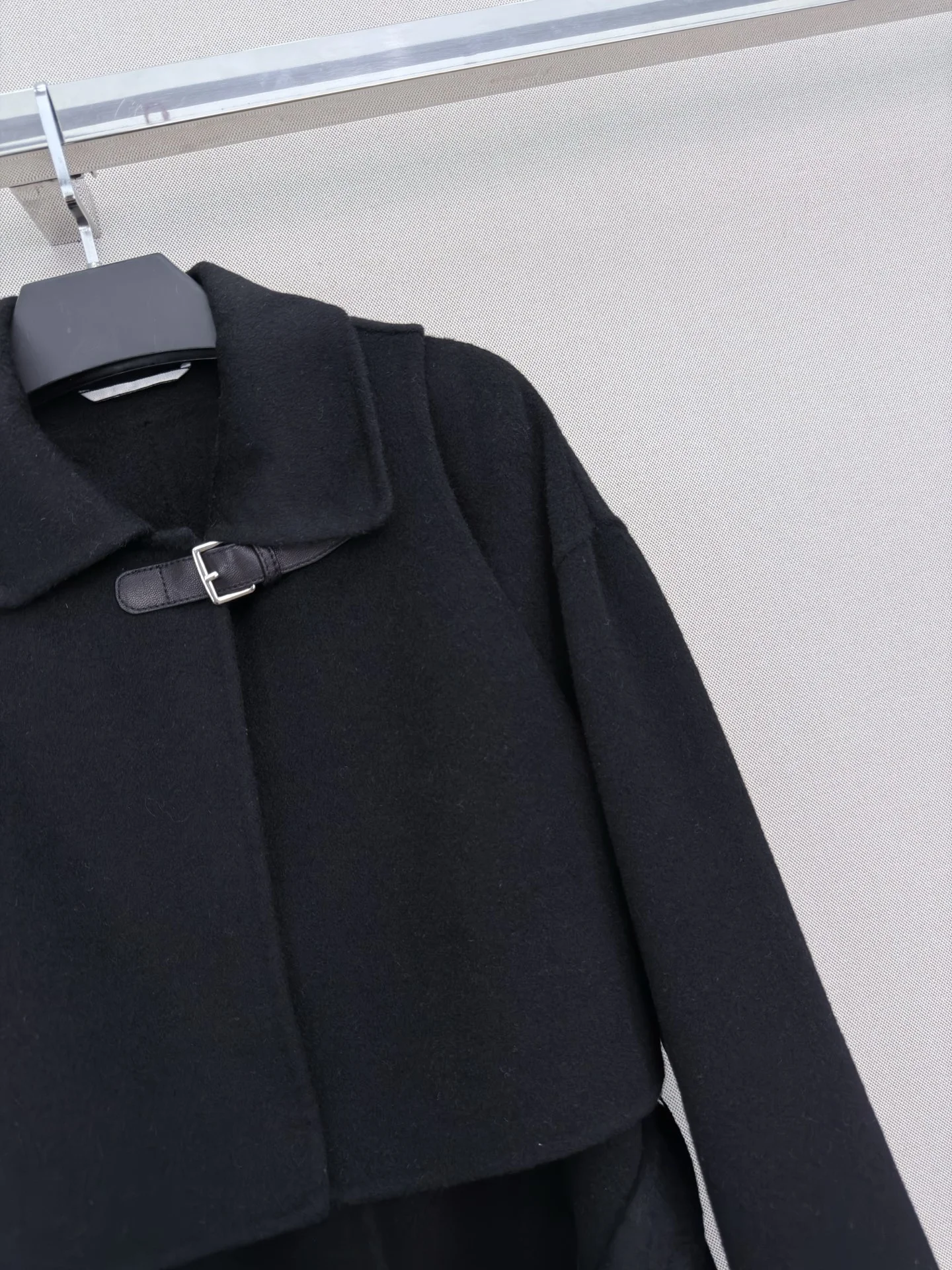 HERMES Jackets Cashmere Leather S-M-L F40202608040947 - Image 4