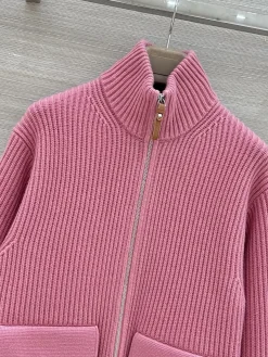 Alternative view of HERMES Jackets Knit Leather S-L E15202608040055