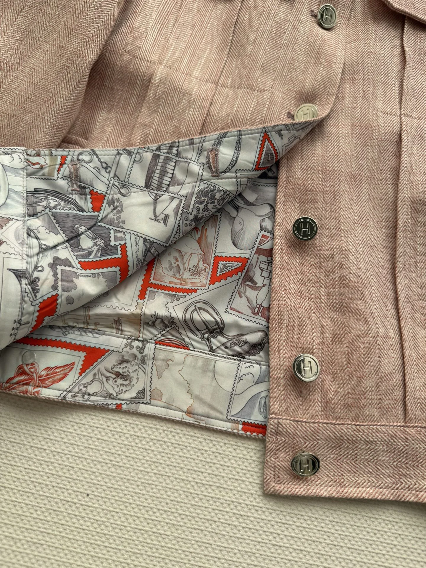 HERMES Jackets S-L C45202608041610 - Image 8
