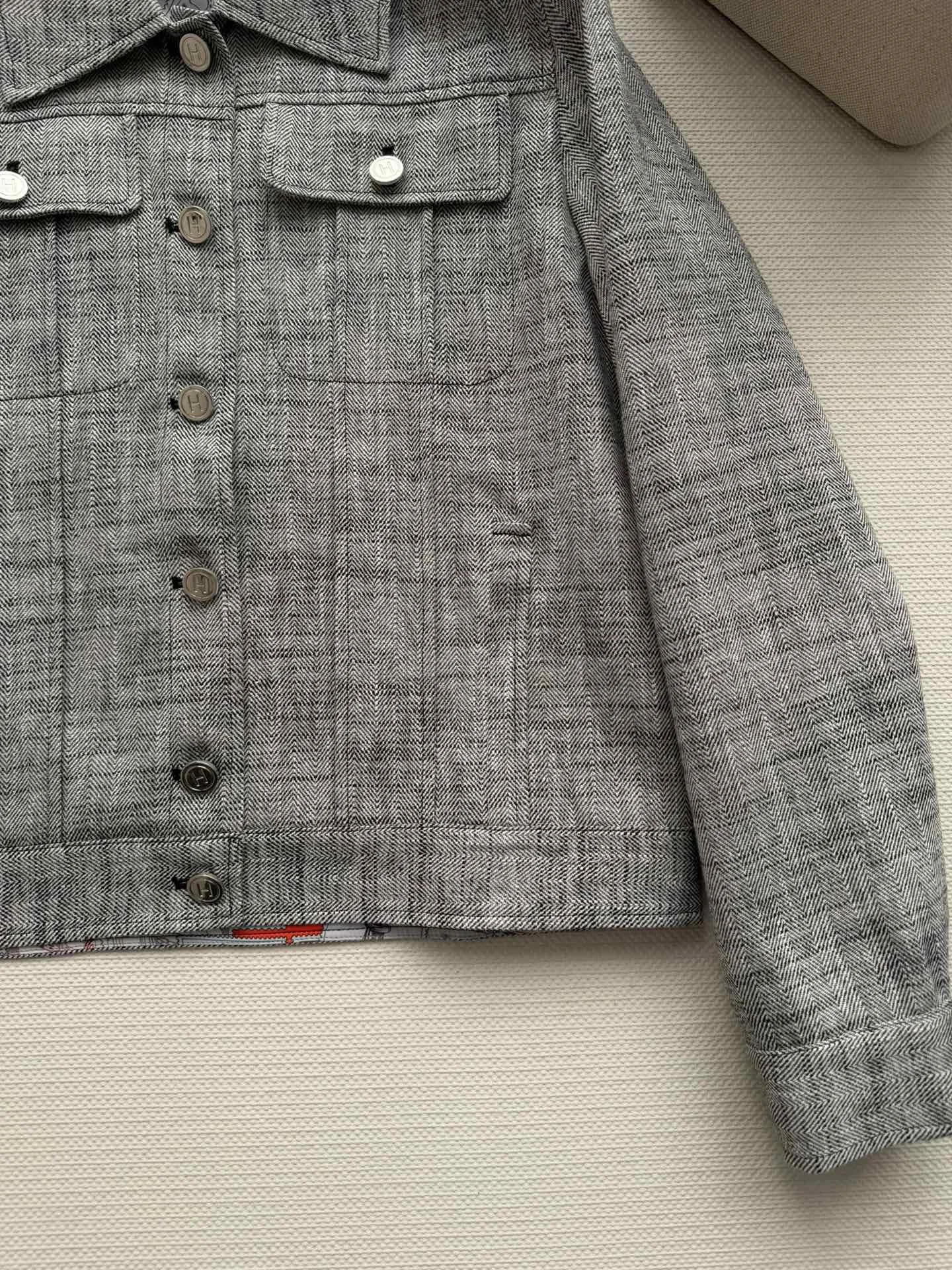 HERMES Jackets S-L C45202608041611 - Image 6