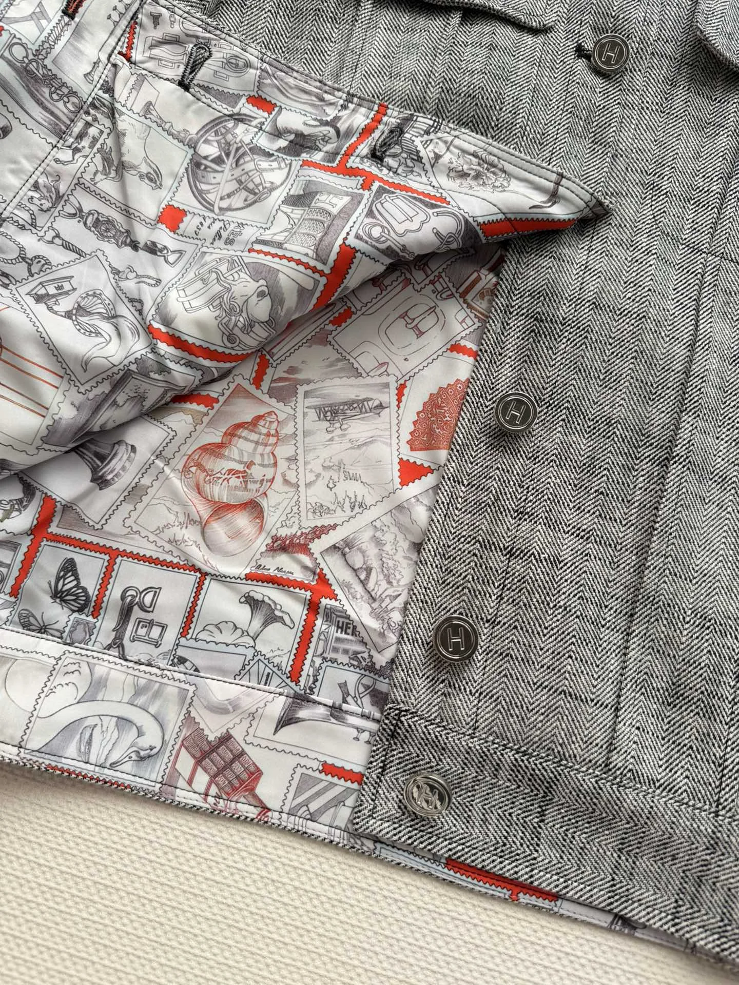 HERMES Jackets S-L C45202608041611 - Image 8