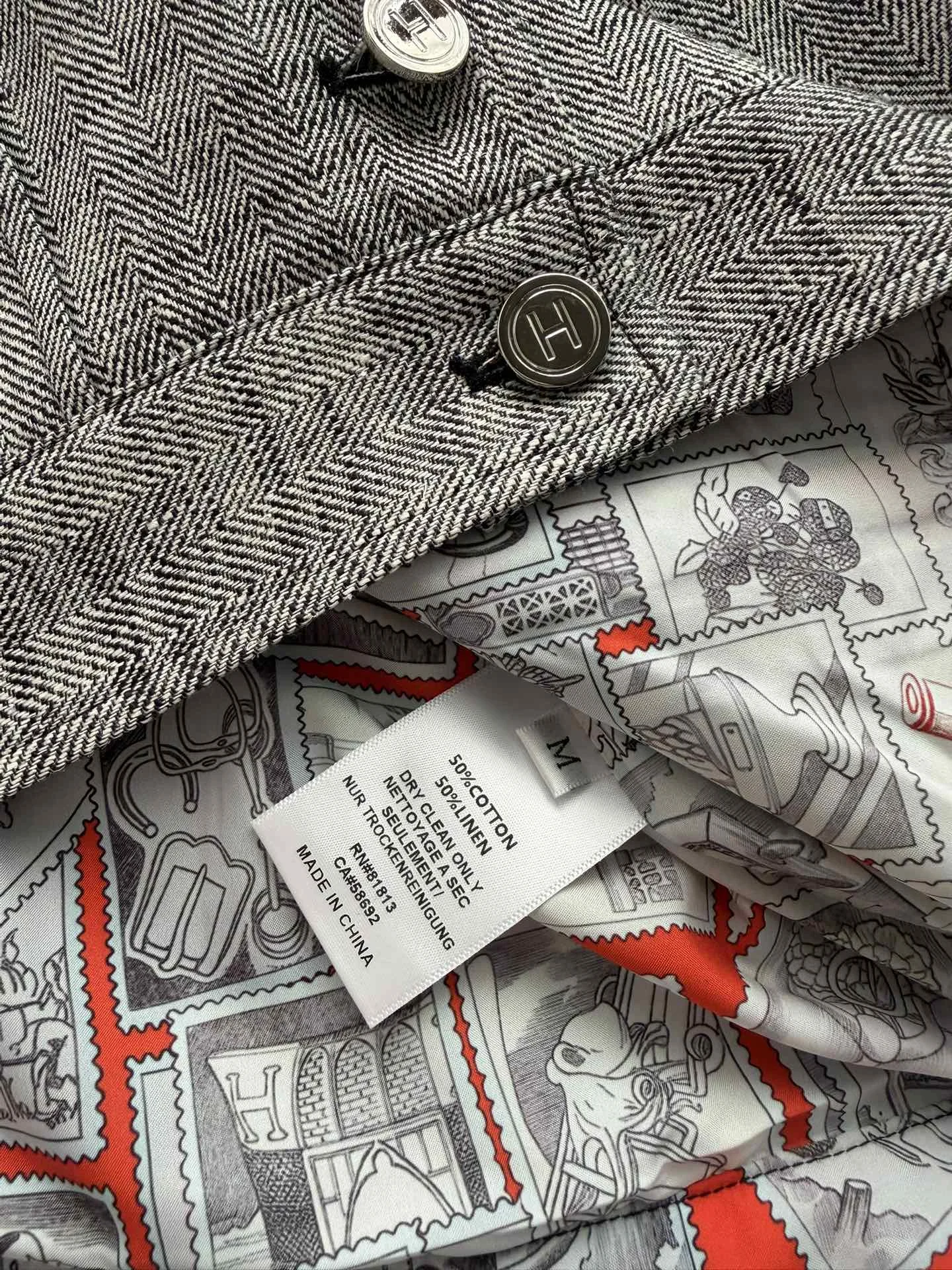 HERMES Jackets S-L C45202608041611 - Image 9
