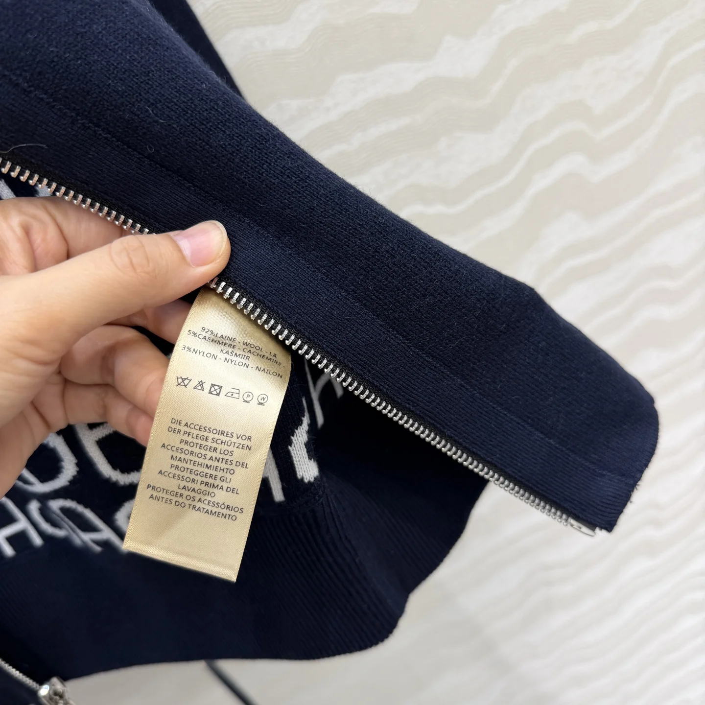 HERMES Jackets Wool Jacquard 36-40 C40202608040002 - Image 8