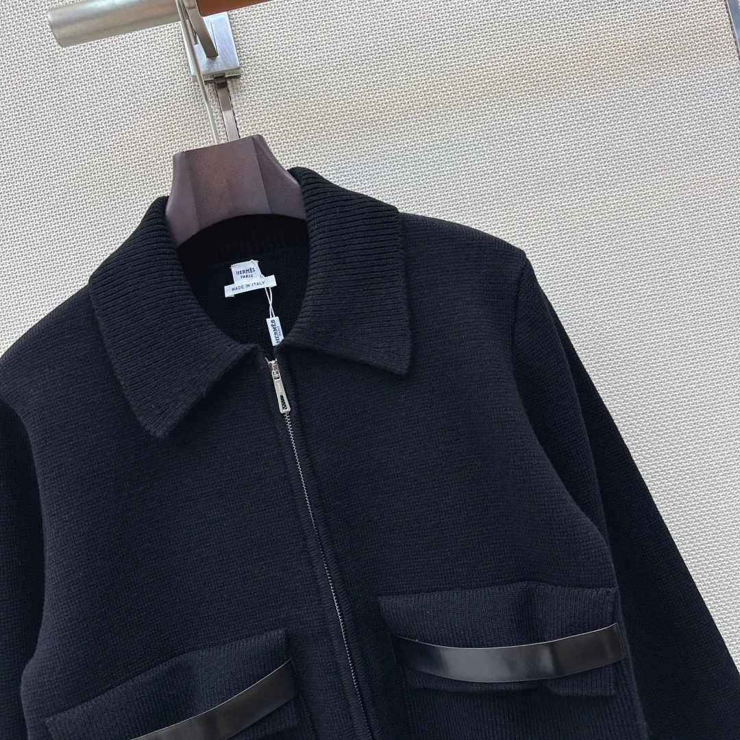 HERMES Jackets Wool S-M-L C35202608041923 - Image 3