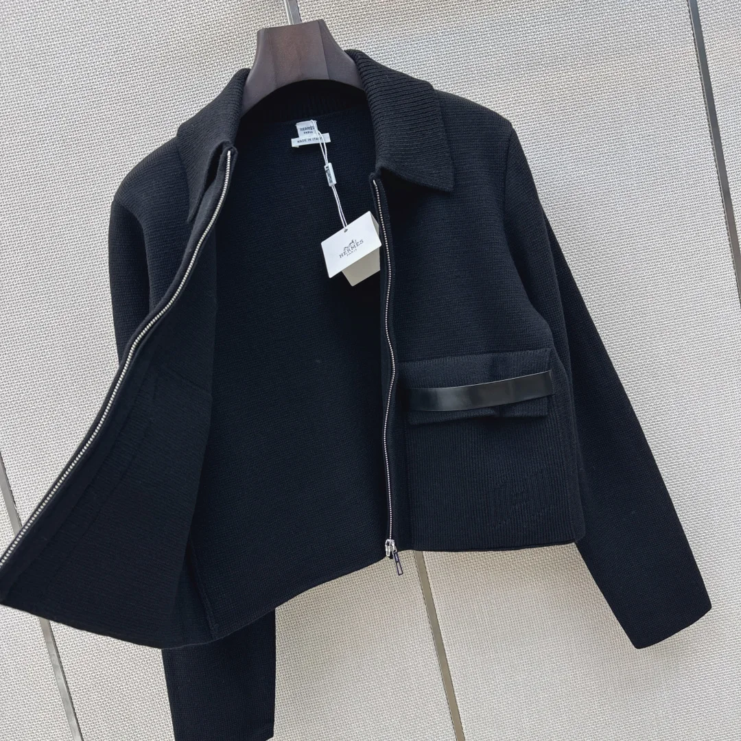 HERMES Jackets Wool S-M-L C35202608041923 - Image 7