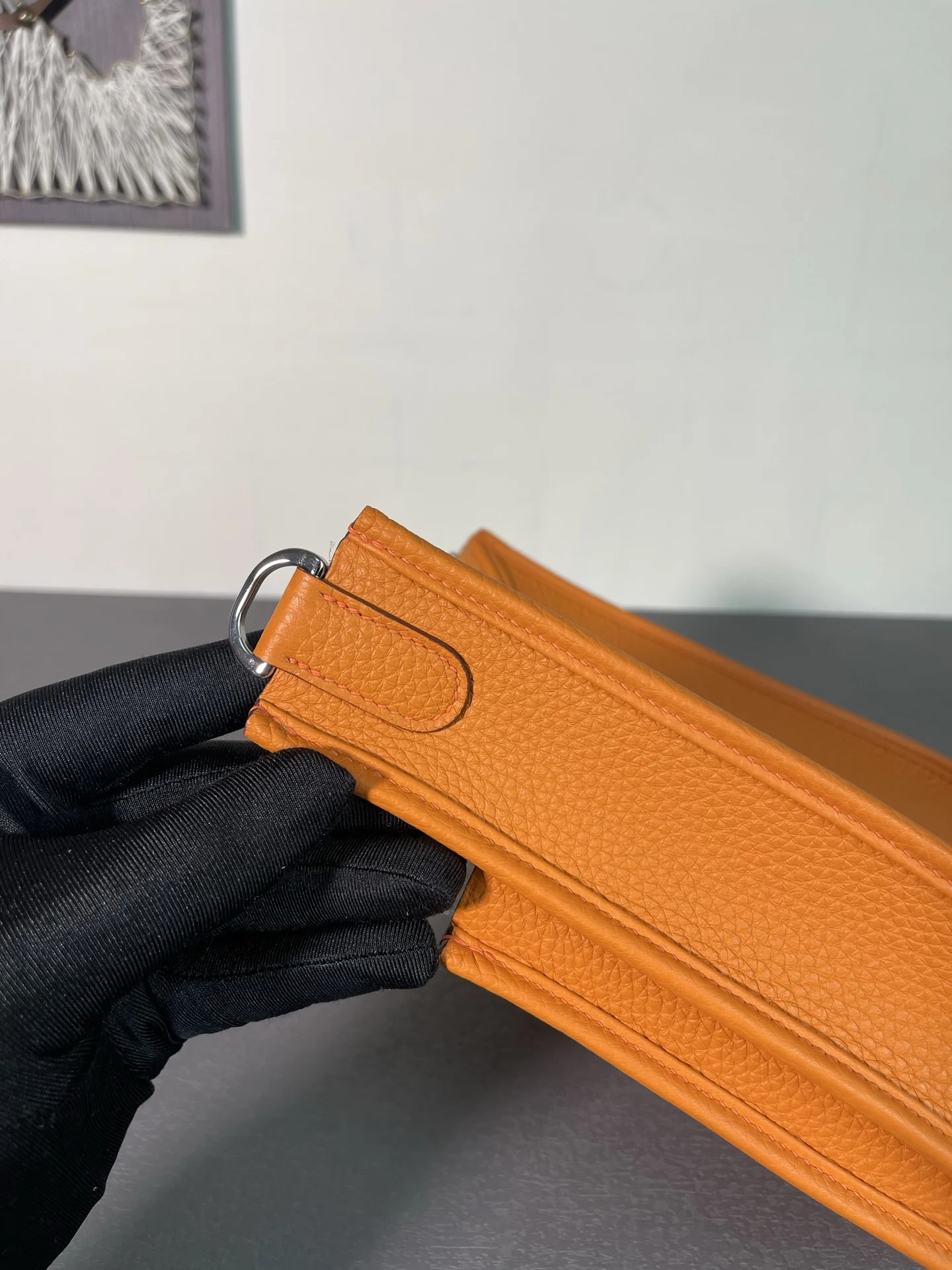 HERMES Messenger Bags TC Leather (Orange) 23CM H50202608091317 - Image 3