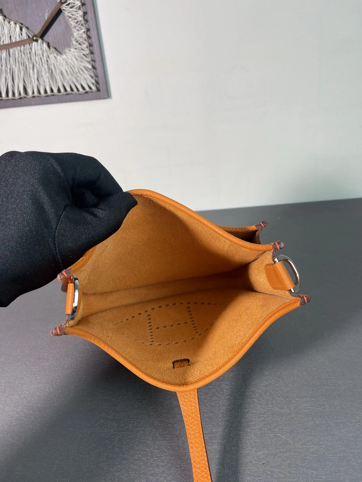 HERMES Messenger Bags TC Leather (Orange) 23CM H50202608091317 - Image 6