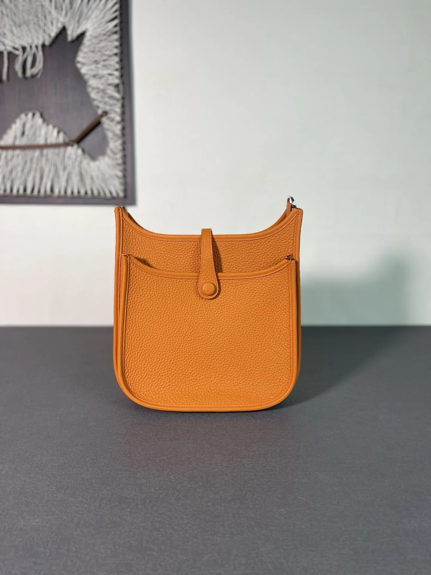 HERMES Messenger Bags TC Leather (Orange) 23CM H50202608091317 - Image 8