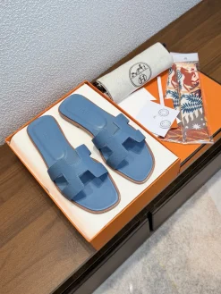 HERMES Sandals Calf Leather EU35-40 B00202608031801