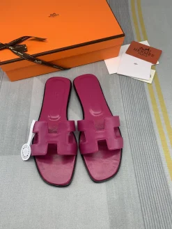 HERMES Sandals Calf Leather EU35-40 B00202608031805