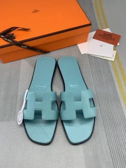 HERMES Sandals Calf Leather EU35-40 B00202608031810