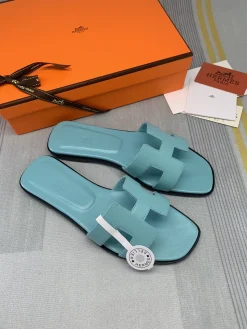 Alternative view of HERMES Sandals Calf Leather EU35-40 B00202608031810