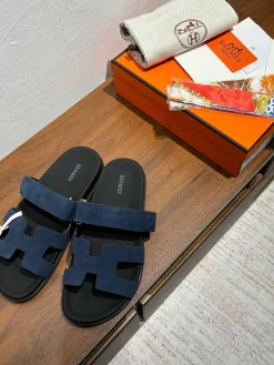 Alternative view of HERMES Sandals Calf Leather EU35-45 B10202608031820