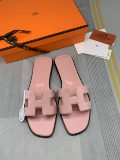 HERMES Sandals Imported Calf Leather EU35-40 B00202608031808