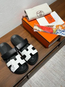 HERMES Sandals Leather EU35-45 B10202608031819