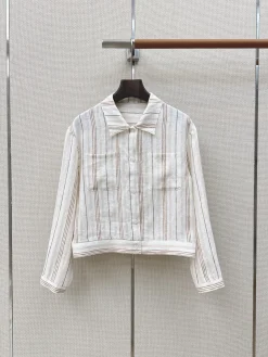HERMES Shirts Linen S M L C05202608041302