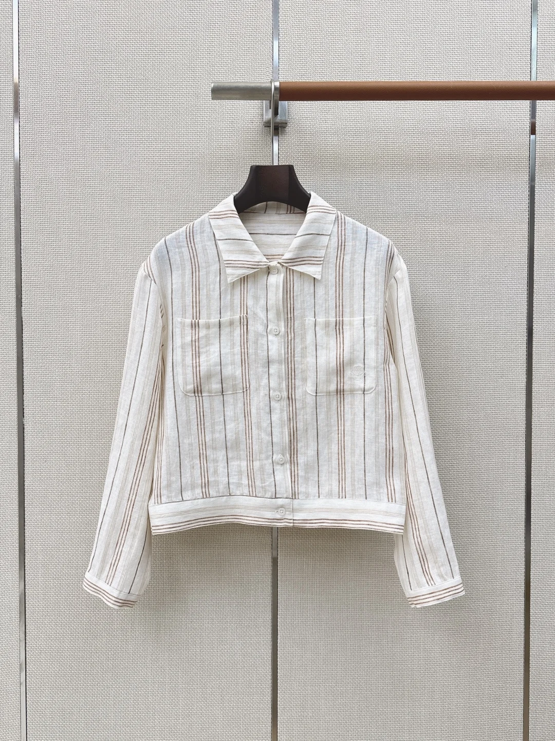HERMES Shirts Linen S M L C05202608041302