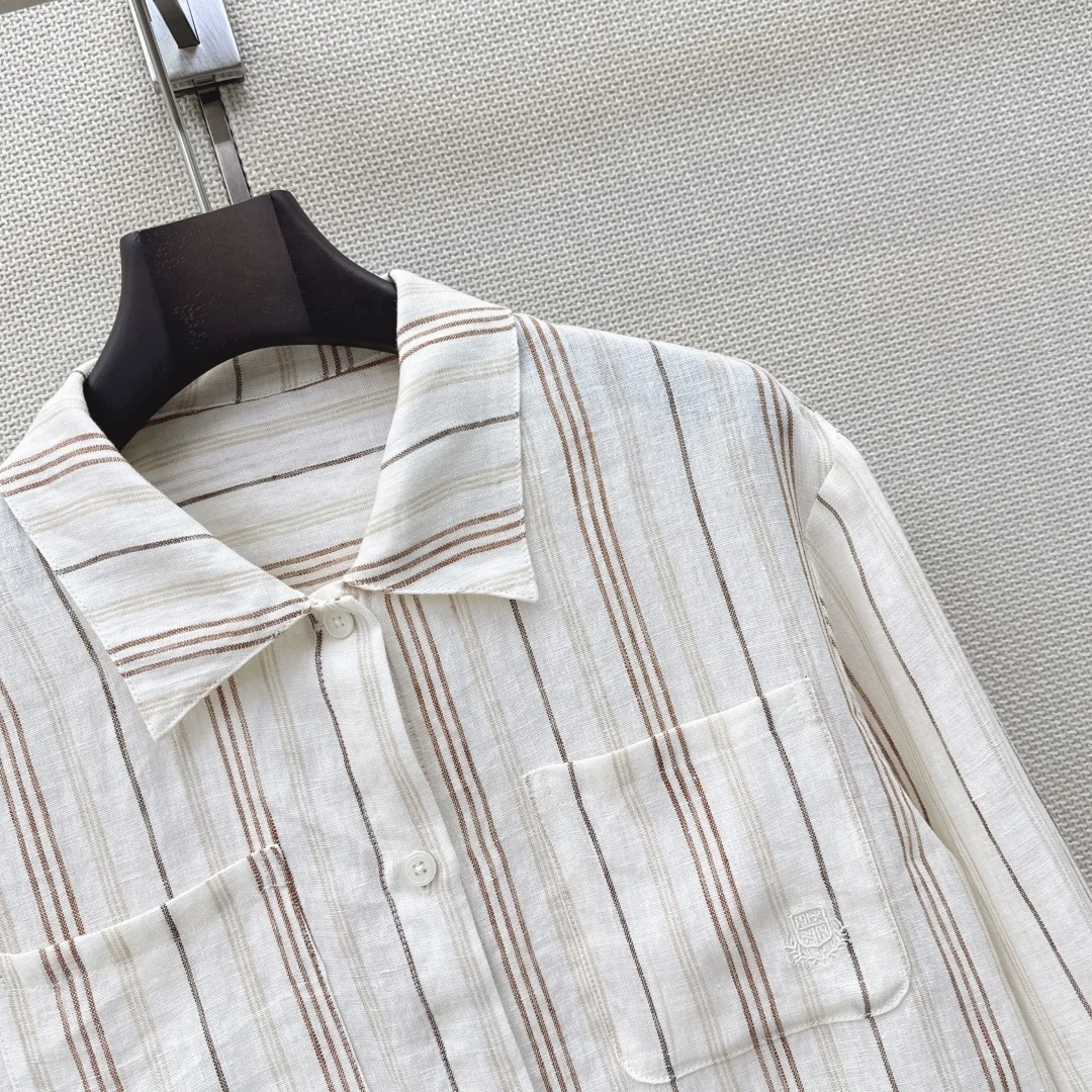 HERMES Shirts Linen S M L C05202608041302 - Image 5