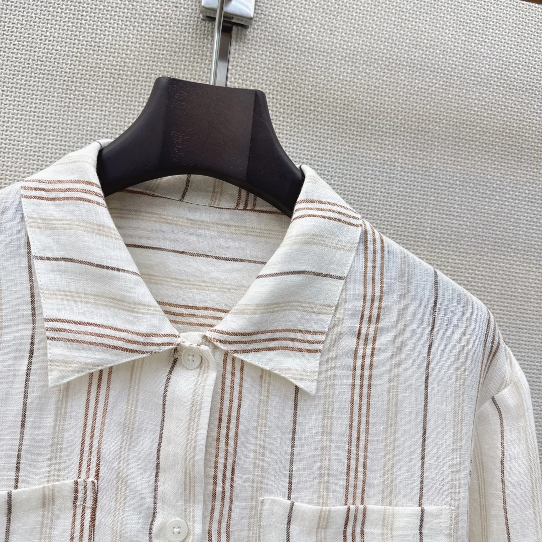 HERMES Shirts Linen S M L C05202608041302 - Image 6