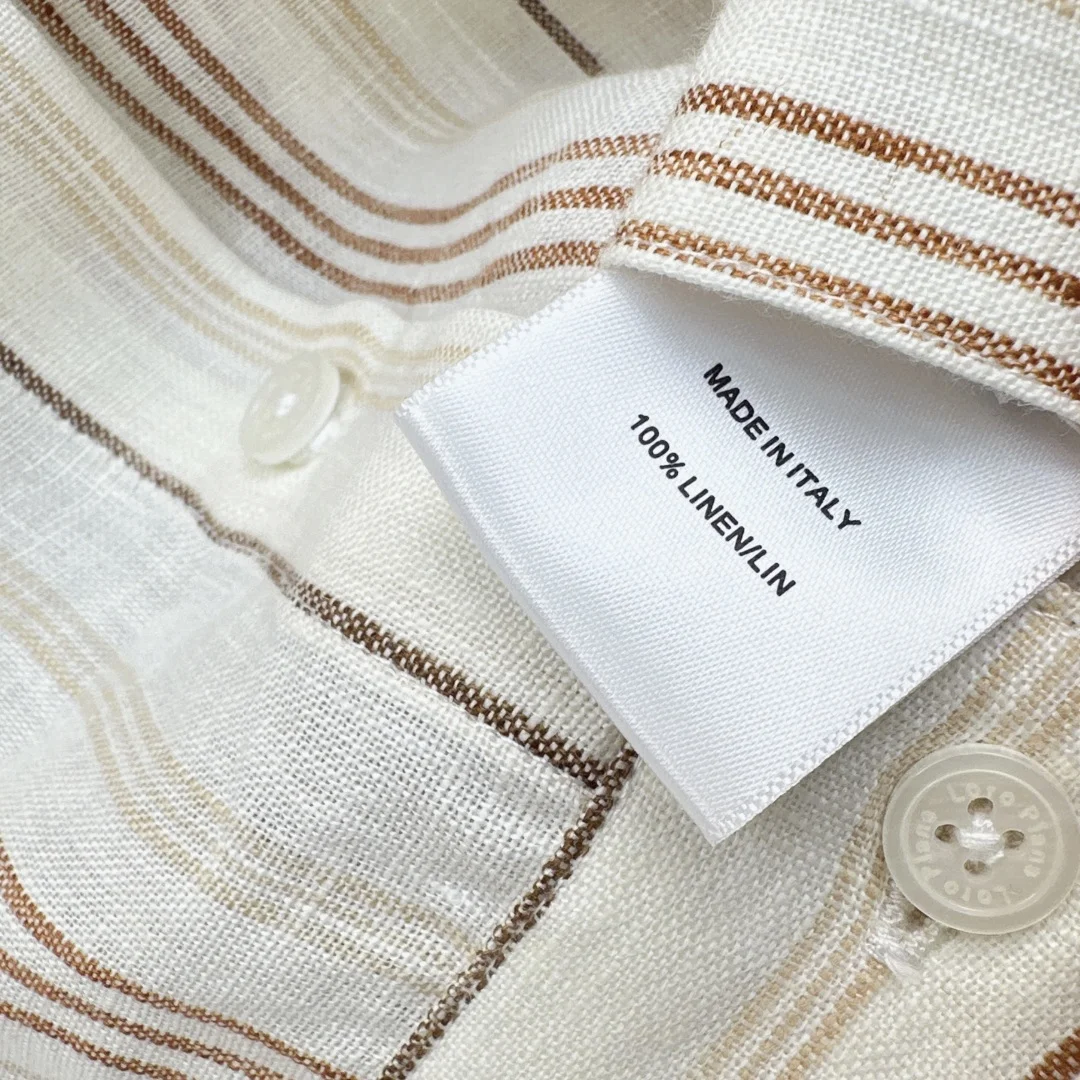 HERMES Shirts Linen S M L C05202608041302 - Image 9