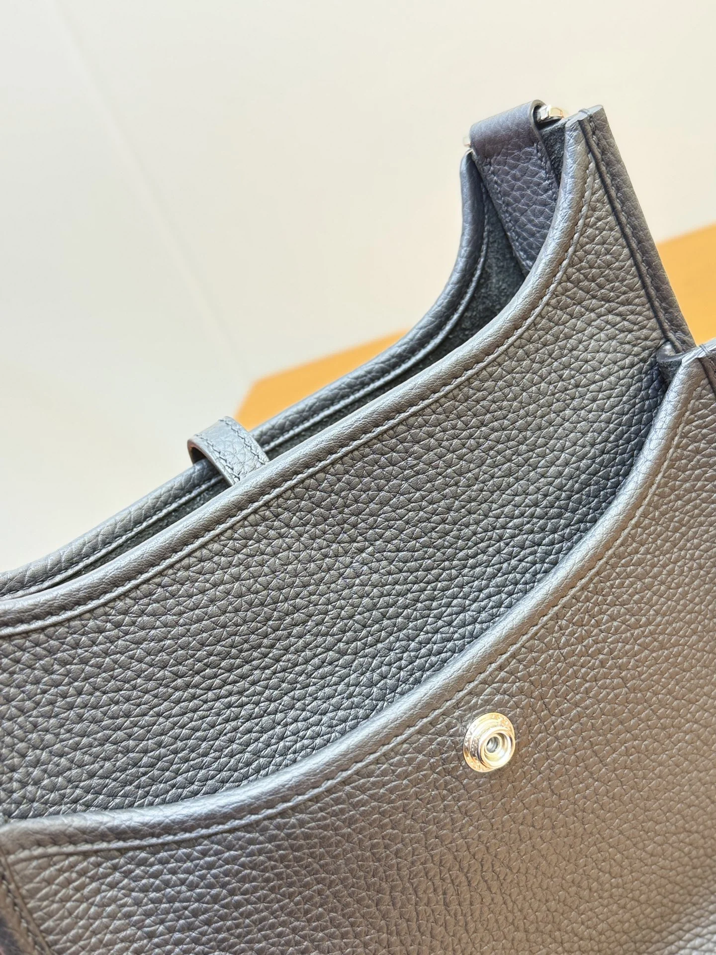 HERMES Shoulder Bags Canvas Leather (Black) 23CM A050202608091415 - Image 3