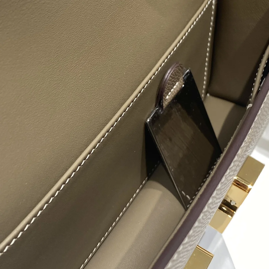 HERMES Shoulder Bags Epsom Leather (Brown-Gold) 24X12X4CM A100202608090536 - Image 9