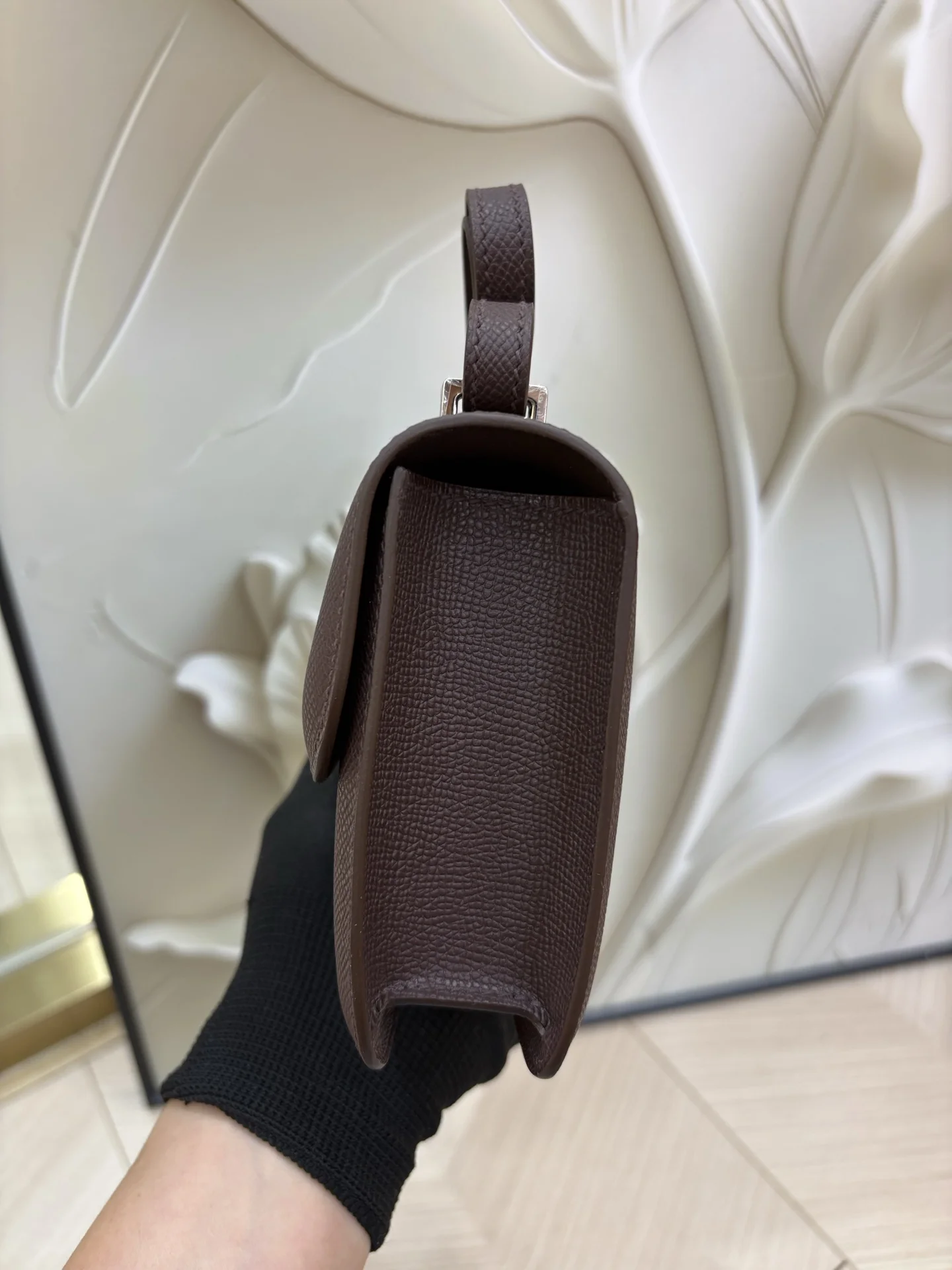 HERMES Shoulder Bags Epsom Leather (Brown-Gold) One Size A100202608090483 - Image 5