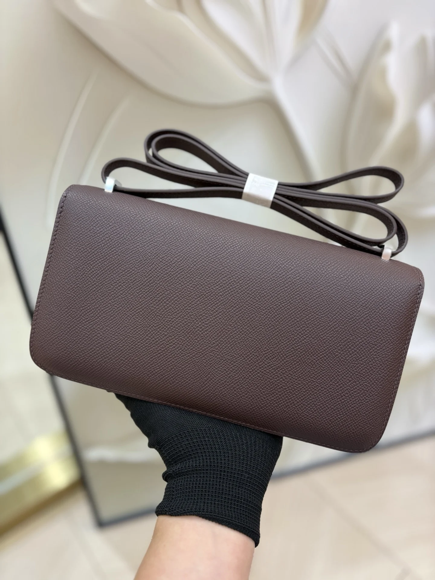 HERMES Shoulder Bags Epsom Leather (Brown-Gold) One Size A100202608090483 - Image 6