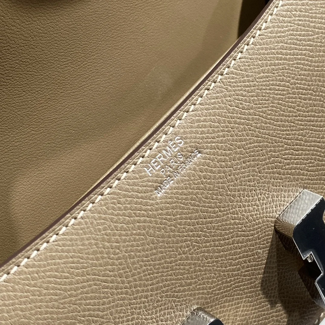 HERMES Shoulder Bags Epsom Leather (Brown-Silver) 24X12X4CM A100202608090535 - Image 6