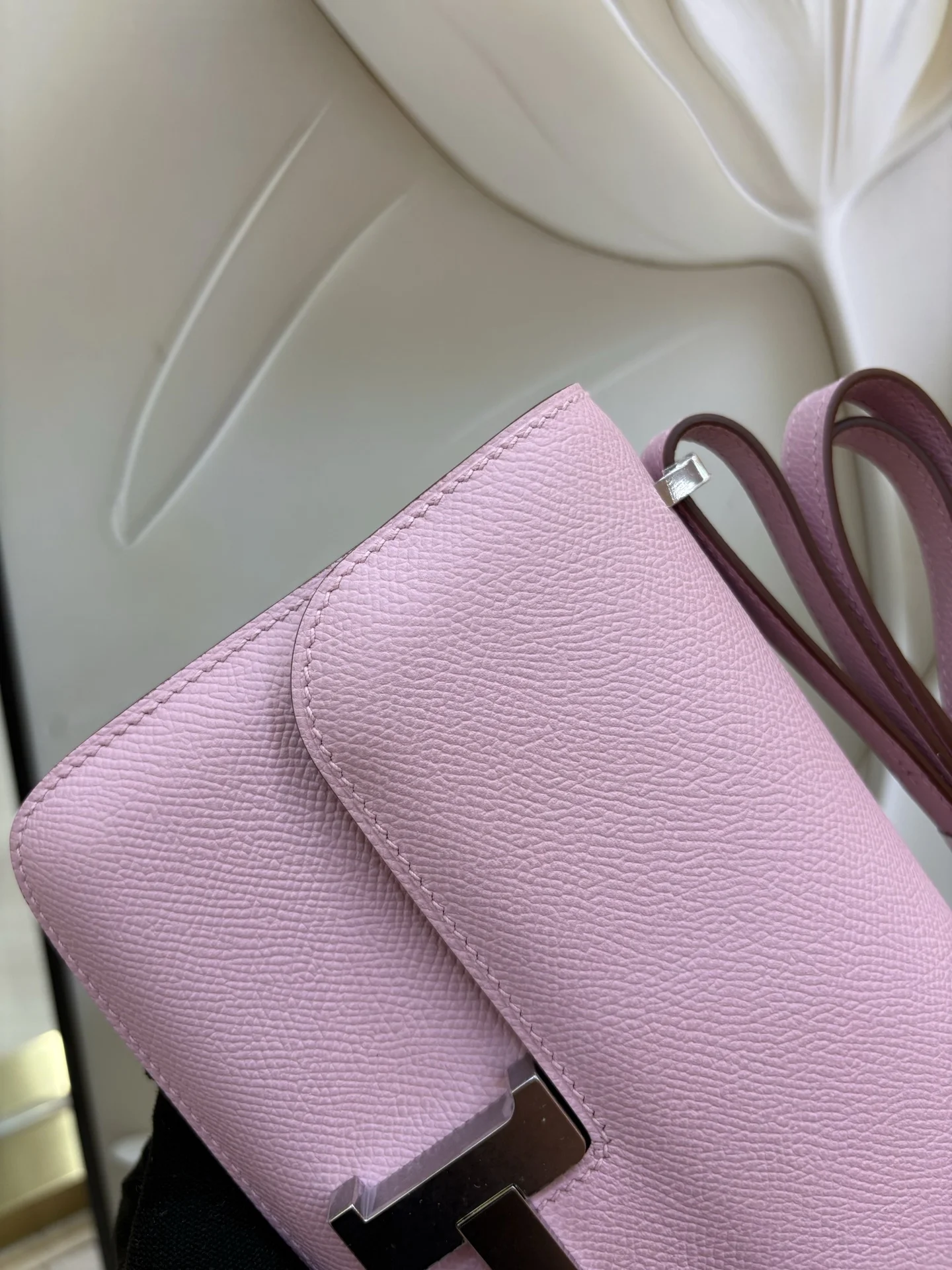 HERMES Shoulder Bags Epsom Leather (Pink-Gold) One Size A100202608090482 - Image 3