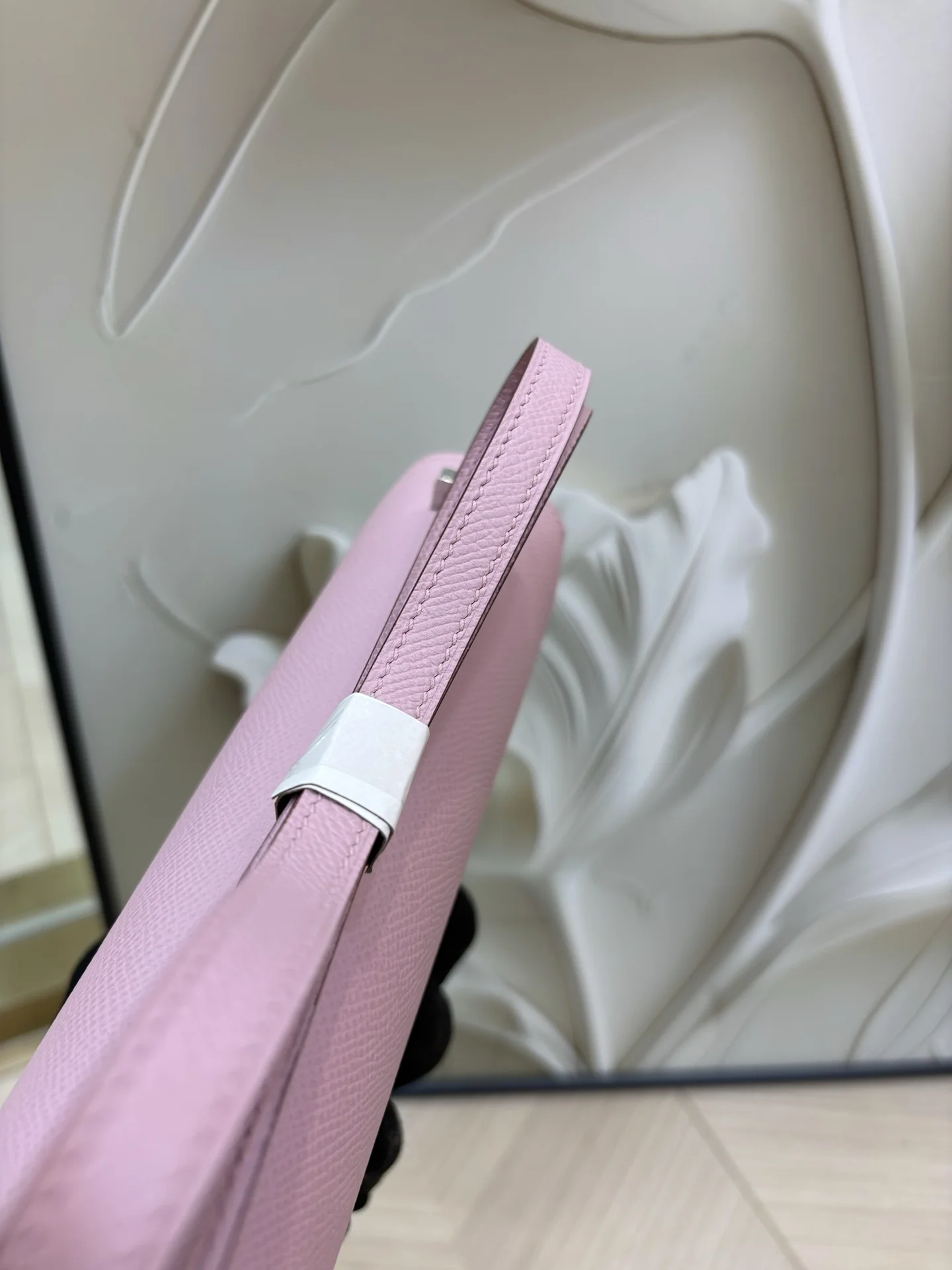 HERMES Shoulder Bags Epsom Leather (Pink-Gold) One Size A100202608090482 - Image 4