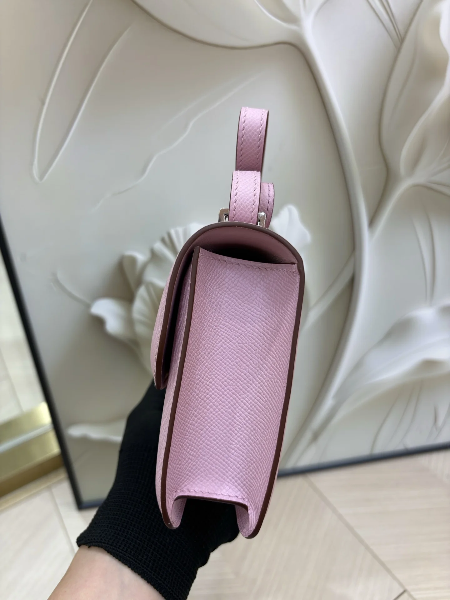 HERMES Shoulder Bags Epsom Leather (Pink-Gold) One Size A100202608090482 - Image 5