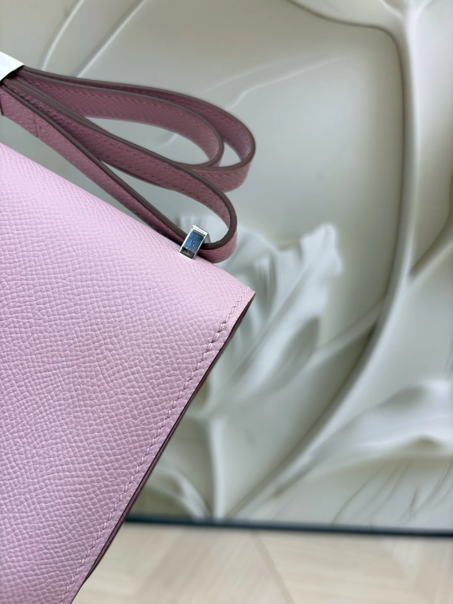 HERMES Shoulder Bags Epsom Leather (Pink-Gold) One Size A100202608090482 - Image 7
