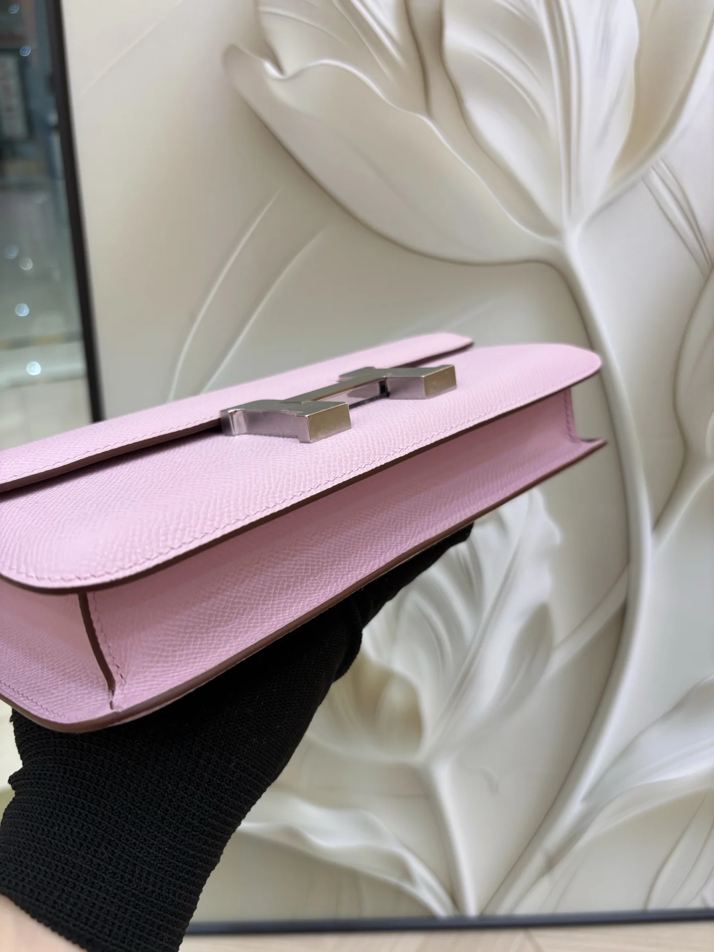 HERMES Shoulder Bags Epsom Leather (Pink-Gold) One Size A100202608090482 - Image 8