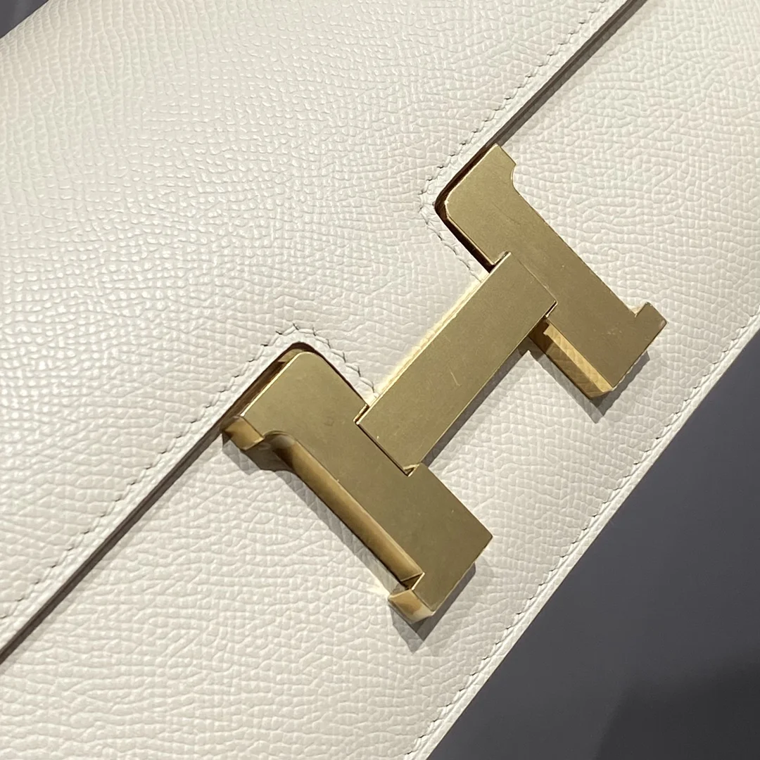HERMES Shoulder Bags Leather (Beige-Gold) 24X12X4CM A100202608090543 - Image 5