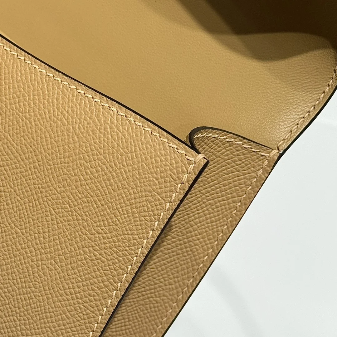 HERMES Shoulder Bags Leather (Brown-Gold) 24X12X4CM A100202608090514 - Image 8