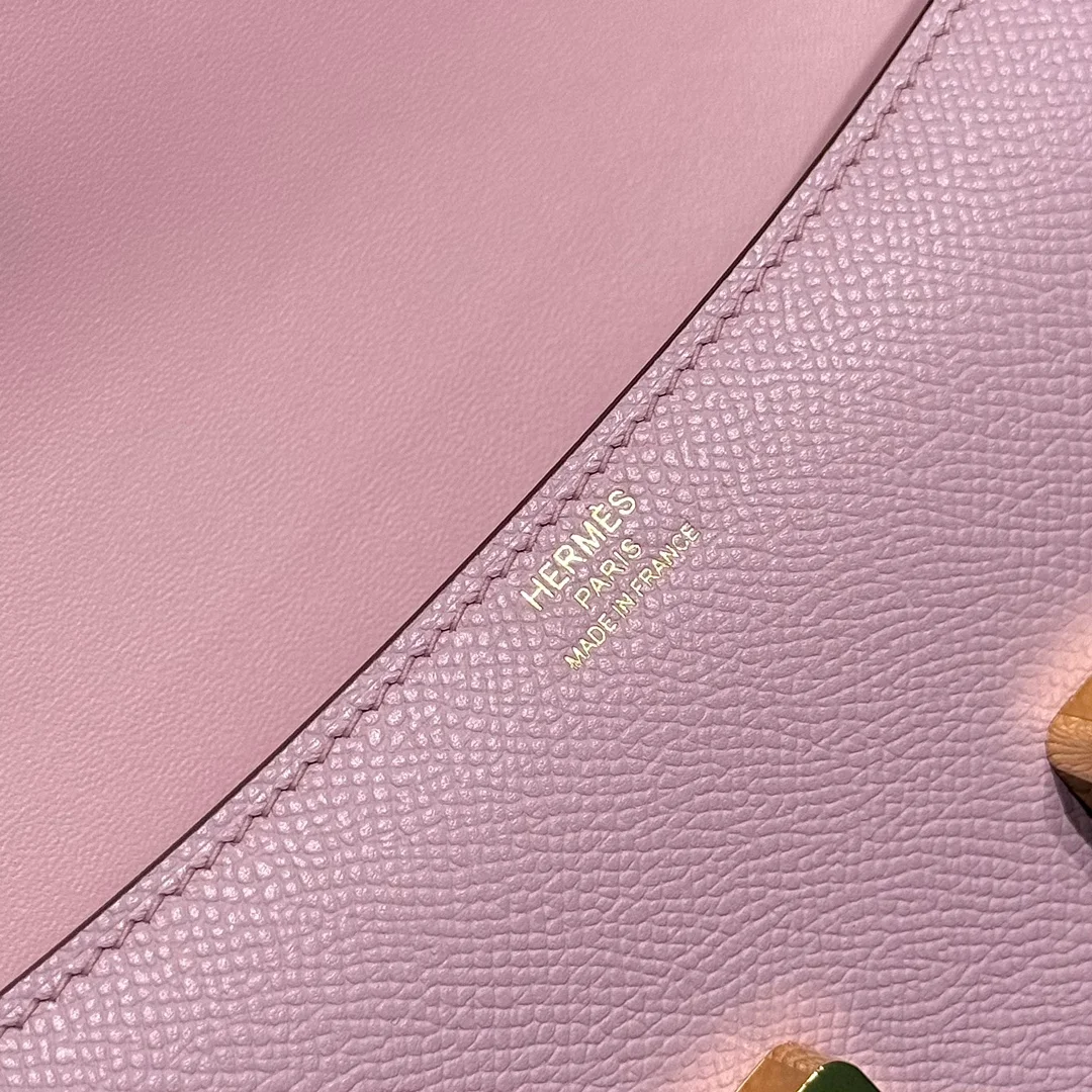 HERMES Shoulder Bags Leather (Pink-Gold) 24X12X4CM A100202608090528 - Image 4
